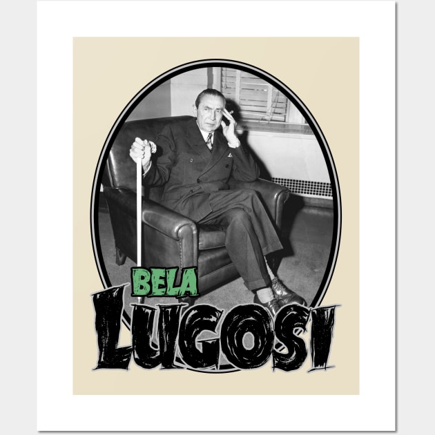 Bela Lugosi: Hungarian Horror Wall Art by Noir-N-More
